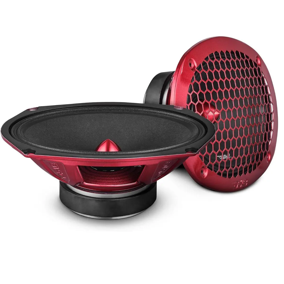2 Pack Ds18 6X9" Midrange Loudspeaker 400 Watts Max 4 Ohm Pro-X694bm Car Audio 1
