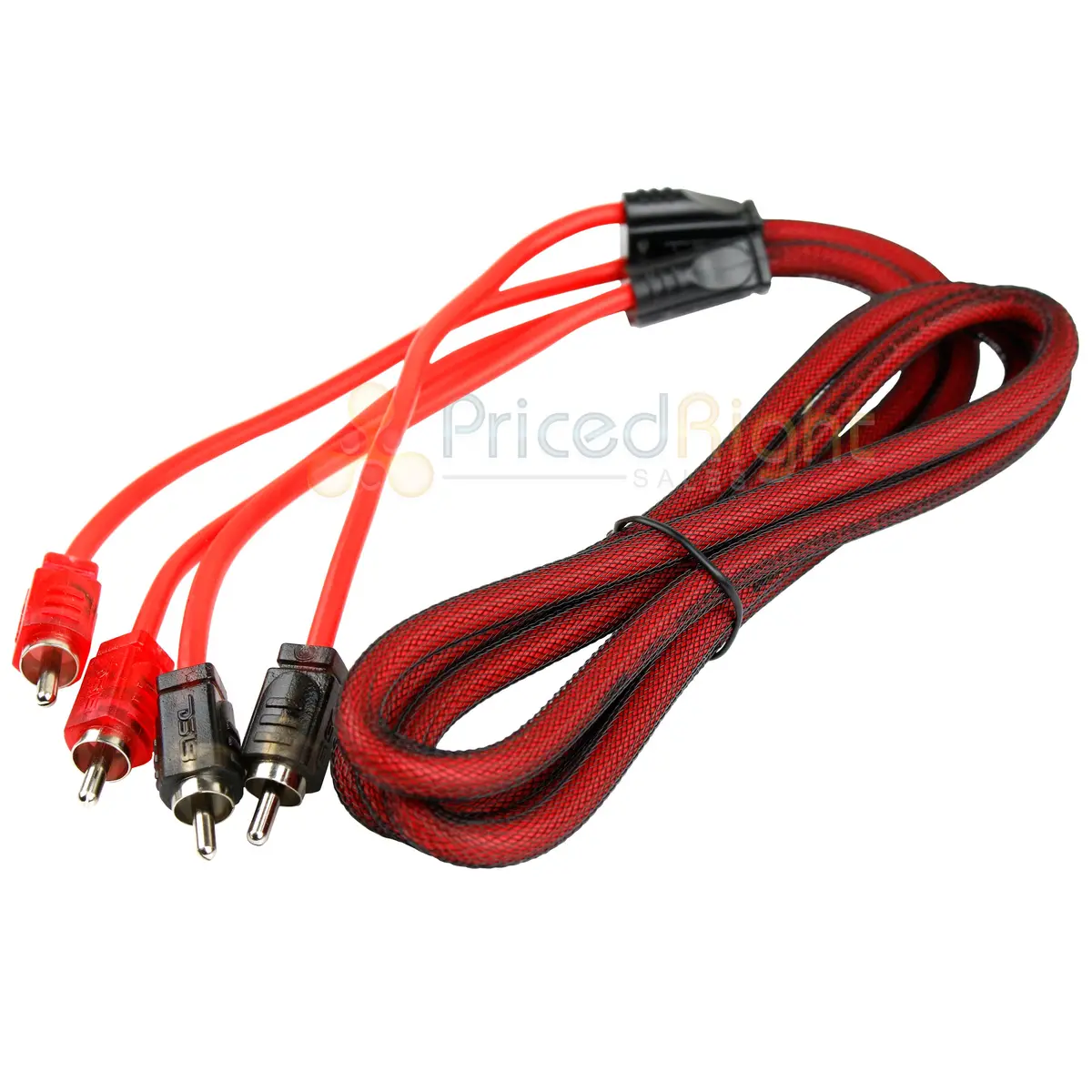 6 Foot Rca Cable Ofc Interconnect Ds18 R6 Competition Rated Performance Red 1