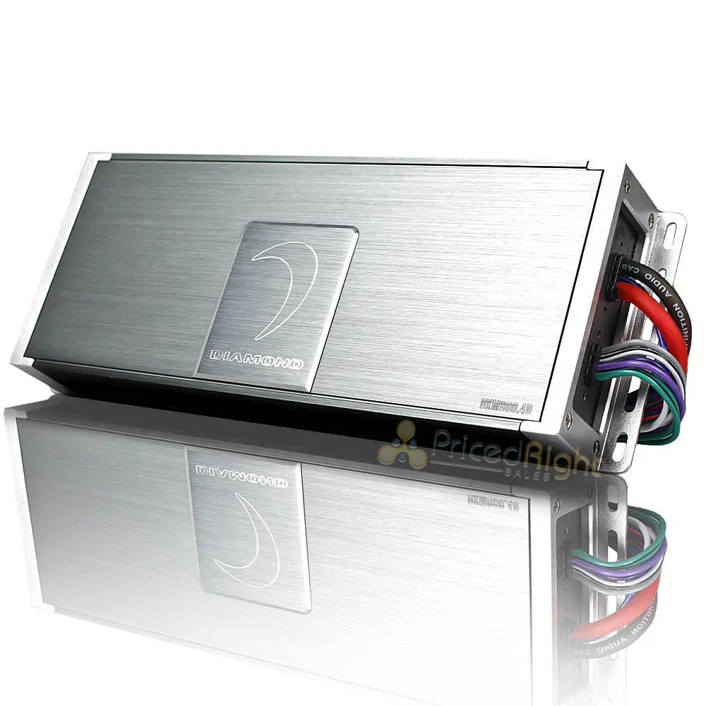 Diamond Audio 4 Channel Full Range Amplifier 800 Watts Max Car Audio Dxm800.4D 1