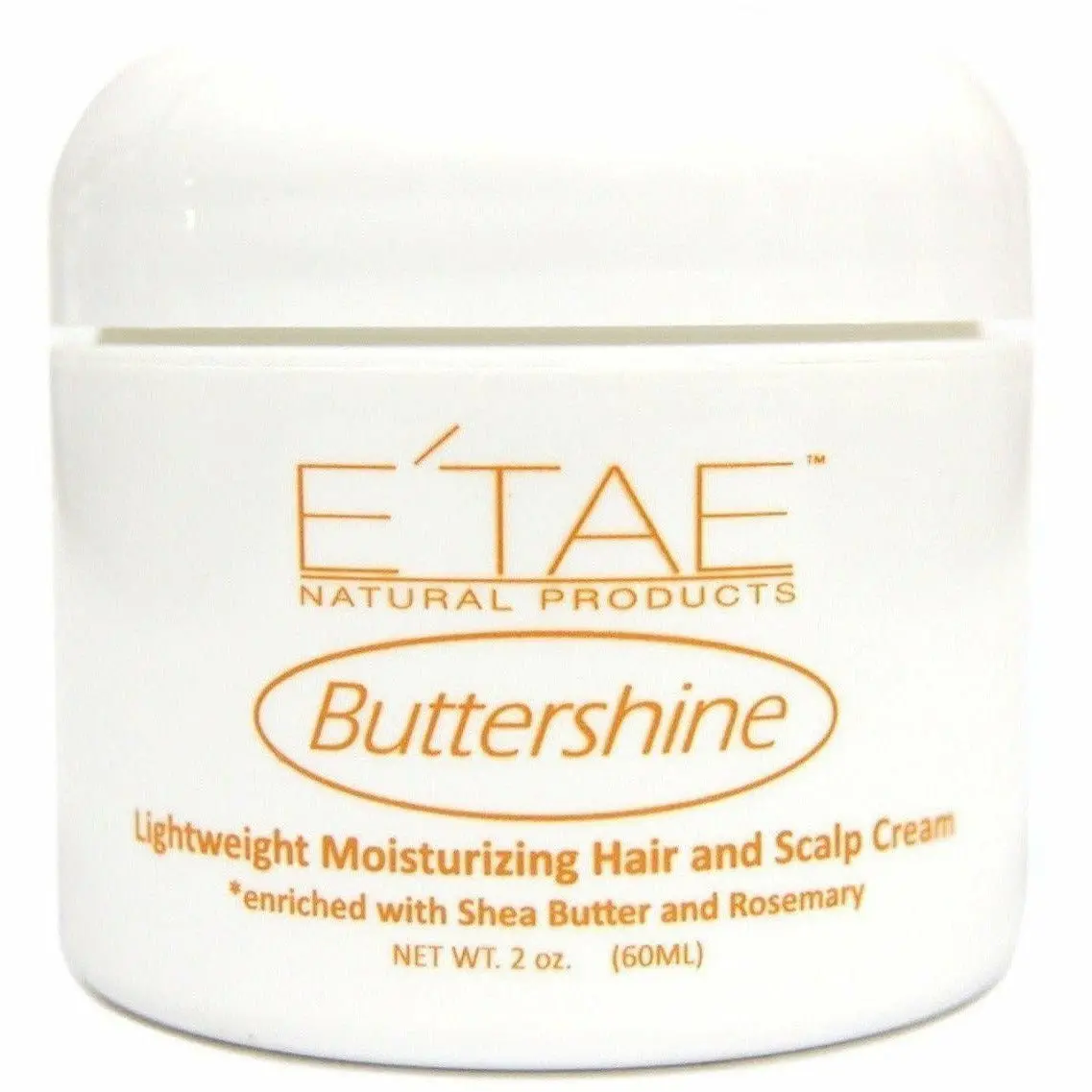 E'tae: Moisturizing Buttershine Hair And Scalp Cream 2Oz 1