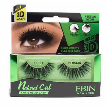 Ebin: Natural Cat 3D Lashes 1
