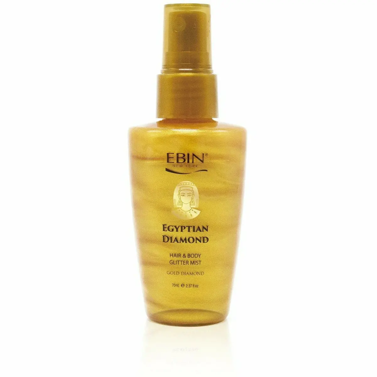 Ebin New York:Egyptian Diamond Hair & Body Glitter Mist - Gold 1