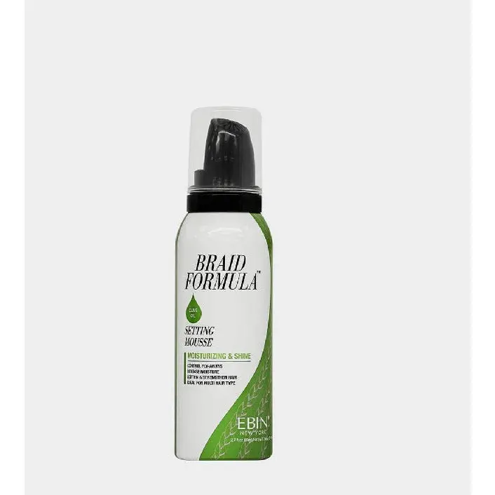 Ebin New York: Setting Mousse Moisturizing & Shine 2.7Oz 1