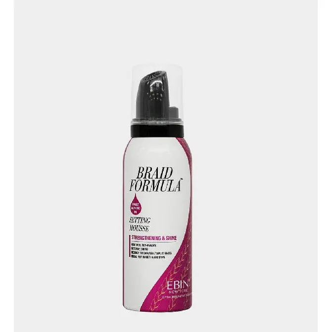 Ebin New York: Setting Mousse Strengthening & Shine  2.7Oz 1