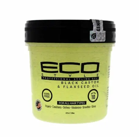 Eco Style Gel - Black Castor Flaxseed Oil 1