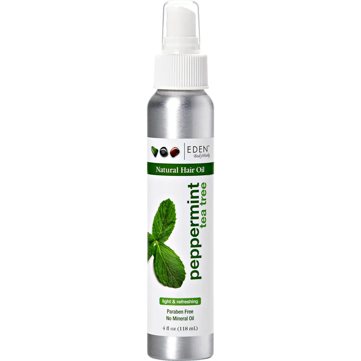 Eden Bodyworks: Peppermint Tea Tree Hair Oil 4Oz 1