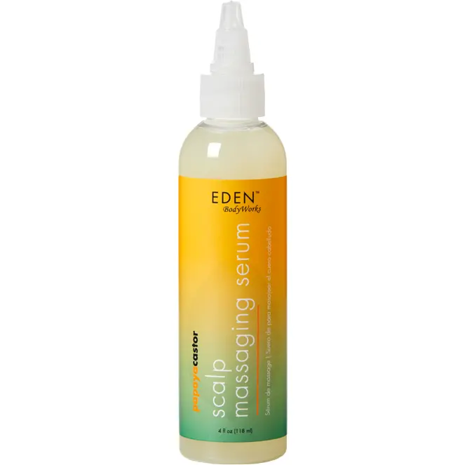 Eden Bodyworks: Papaya Castor Scalp Massaging Serum 4Oz 1