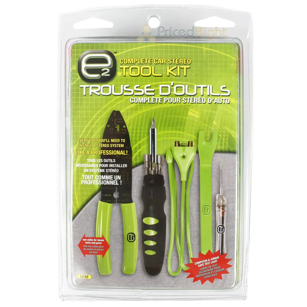 Complete Car Stereo Tool Kit Panel Removal Crimper Stripper Eitkf Scosche Audio 1