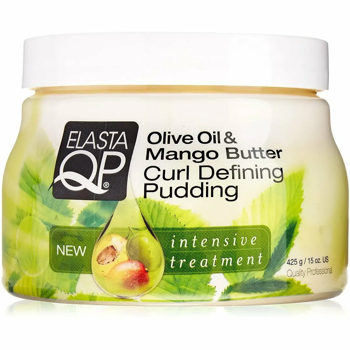 Elasta Qp: Olive Oil & Mango Curl Defining Pudding 15Oz 1