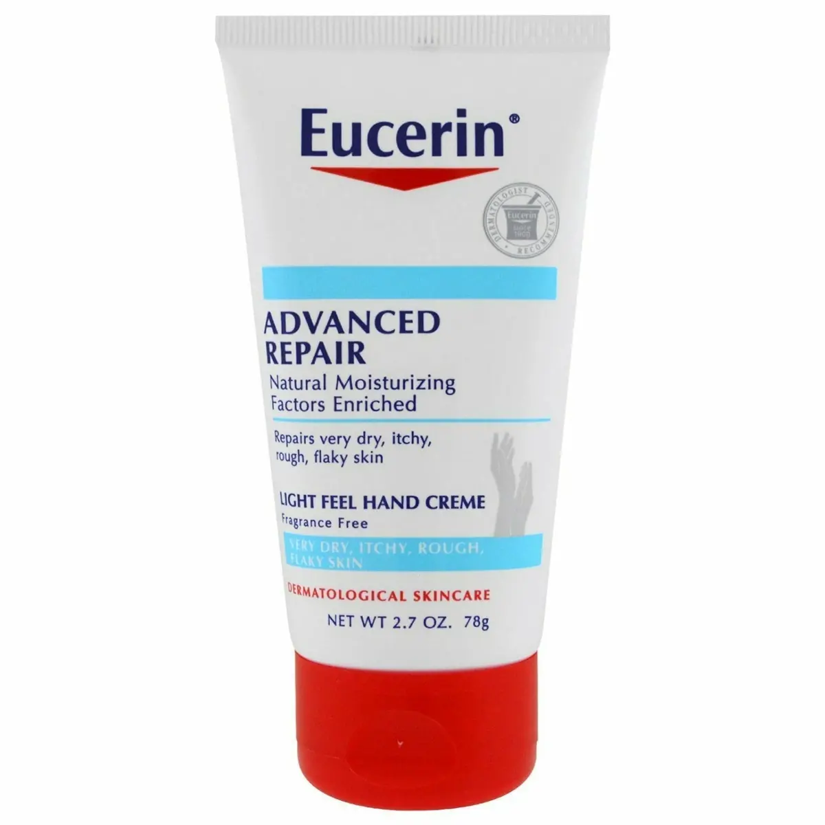Eucerin: Advanced Repair Light Feel Moisturizing Hand Creme 2.7Oz 1