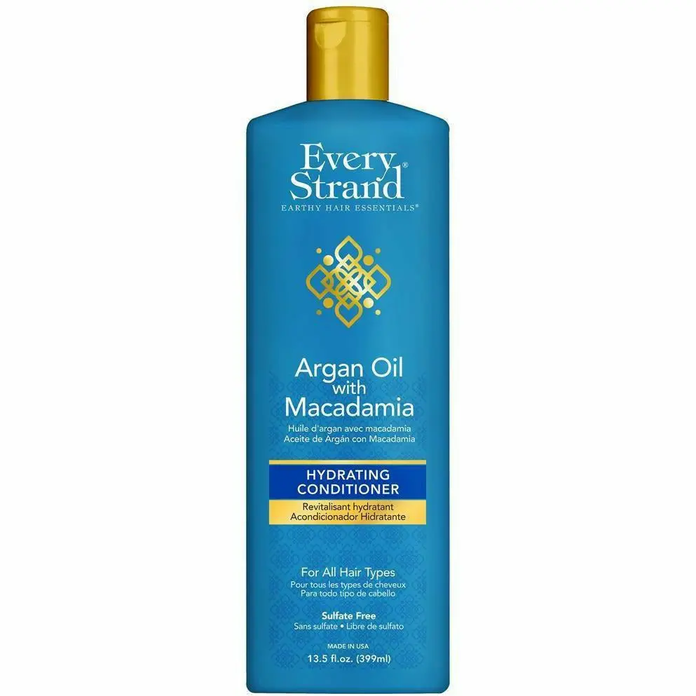 Every Strand: Argan Oil With Macadamia Hydrating Conditioner 13.5Oz 1