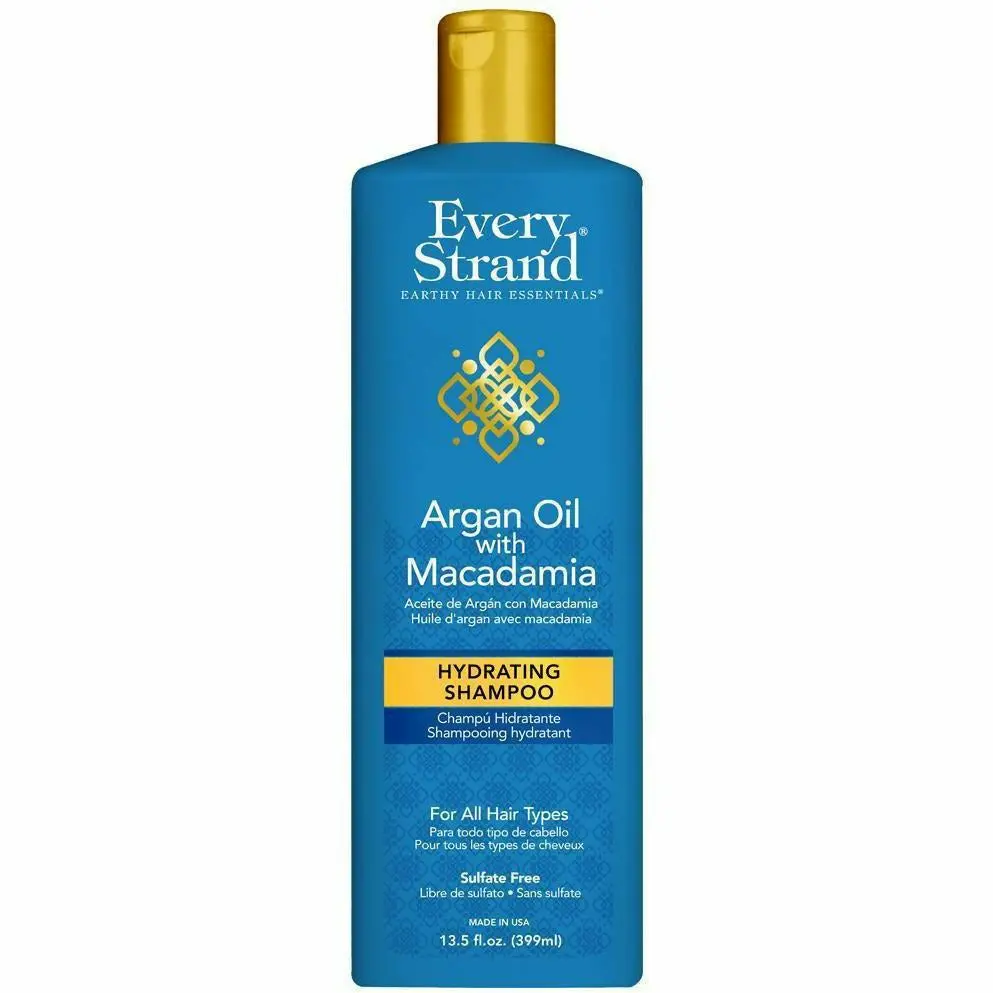 Every Strand: Argan Oil With Macadamia Hydrating Shampoo 13.5Oz 1