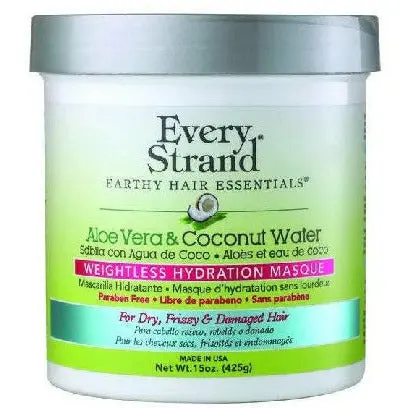 Every Strand: Aloe Vera & Coconut Water Weightless Hydration Masque 15Oz 1