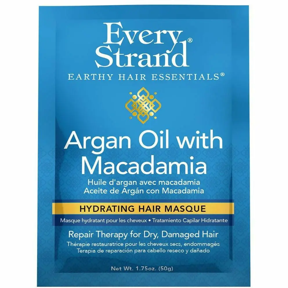 Every Strand: Argan Oil With Macadamia Hydrating Hair Masque 1.75Oz 1