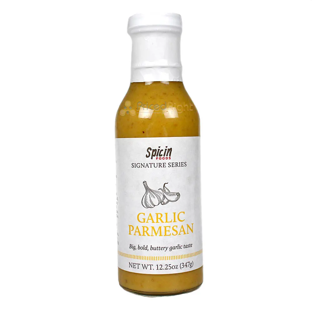 Spicin Foods Signature Series Garlic Parmesan Big Bold Buttery Garlic 12.25 Oz 1