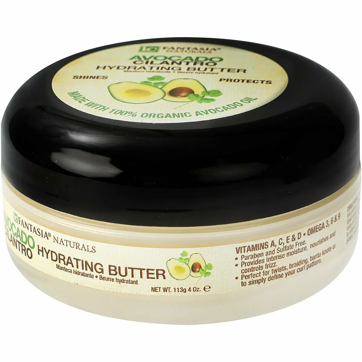 Fantasia: Avocado Cilantro Hydrating Butter 4Oz 1
