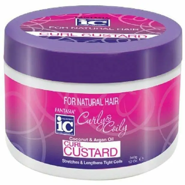 Fantasia: Ic Curly & Coily Curl Custard 12Oz 1