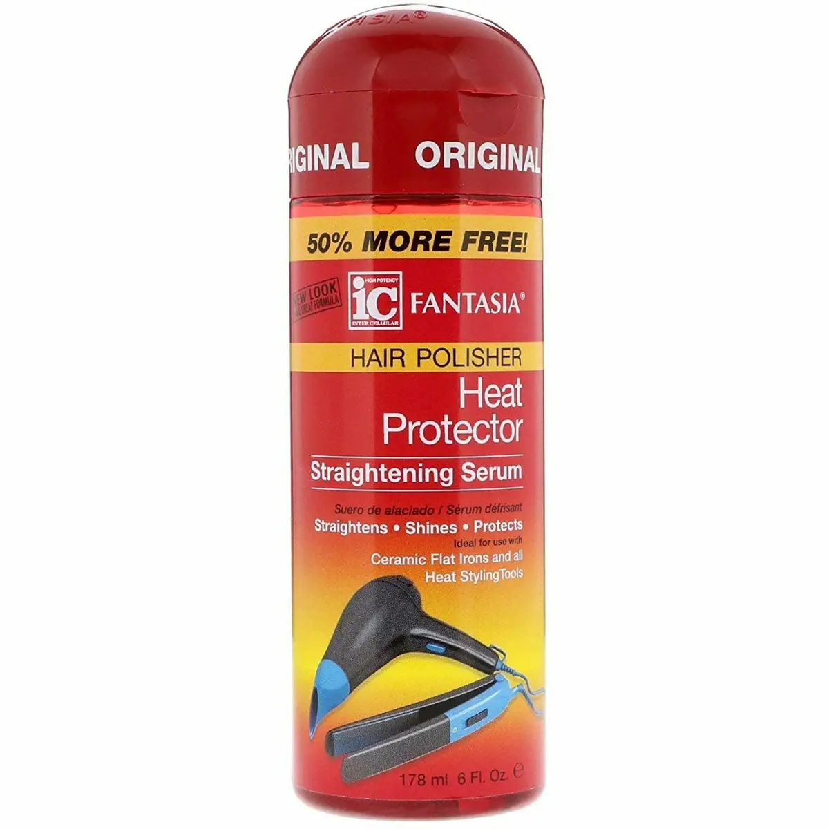 Fantasia: Heat Protector Straightening Serum 1