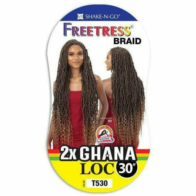 Freetress: 2X Ghana Loc 30" Crochet Braids 1