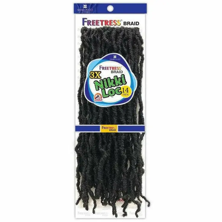 Freetress: 3X Nikki Loc 14" Crochet Braids 1