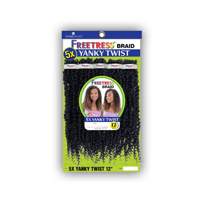 Freetress: 5X Yanky Twist 12" 1