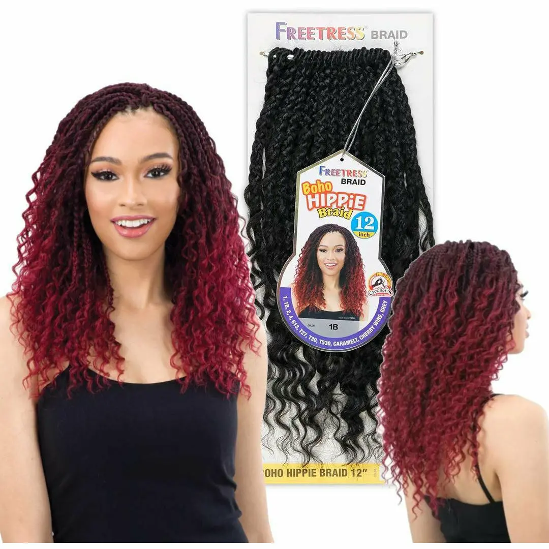 Freetress: Boho Hippie Braid 12" Crochet Braids 1