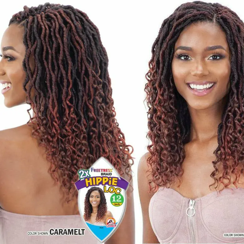 Freetress: 2X Hippie Loc 12" Crochet Braids - Final Sale 1