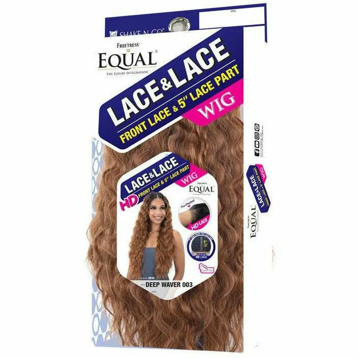 Freetress: Equal - Deep Wave-003 5" Ear To Ear Front Lace 1