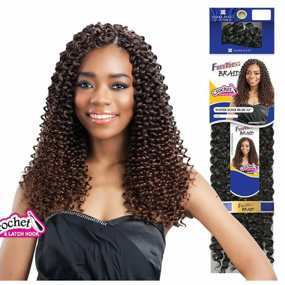 Freetress: Water Wave Crochet Braids 12" 1