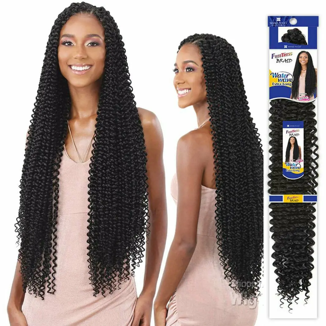 Freetress: Water Wave Crochet Braids Extra Long 1