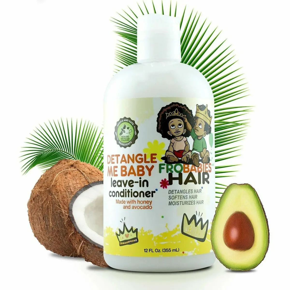 Frobabies Hair: Detangle Me Baby Leave-In Conditioner 12 Oz 1