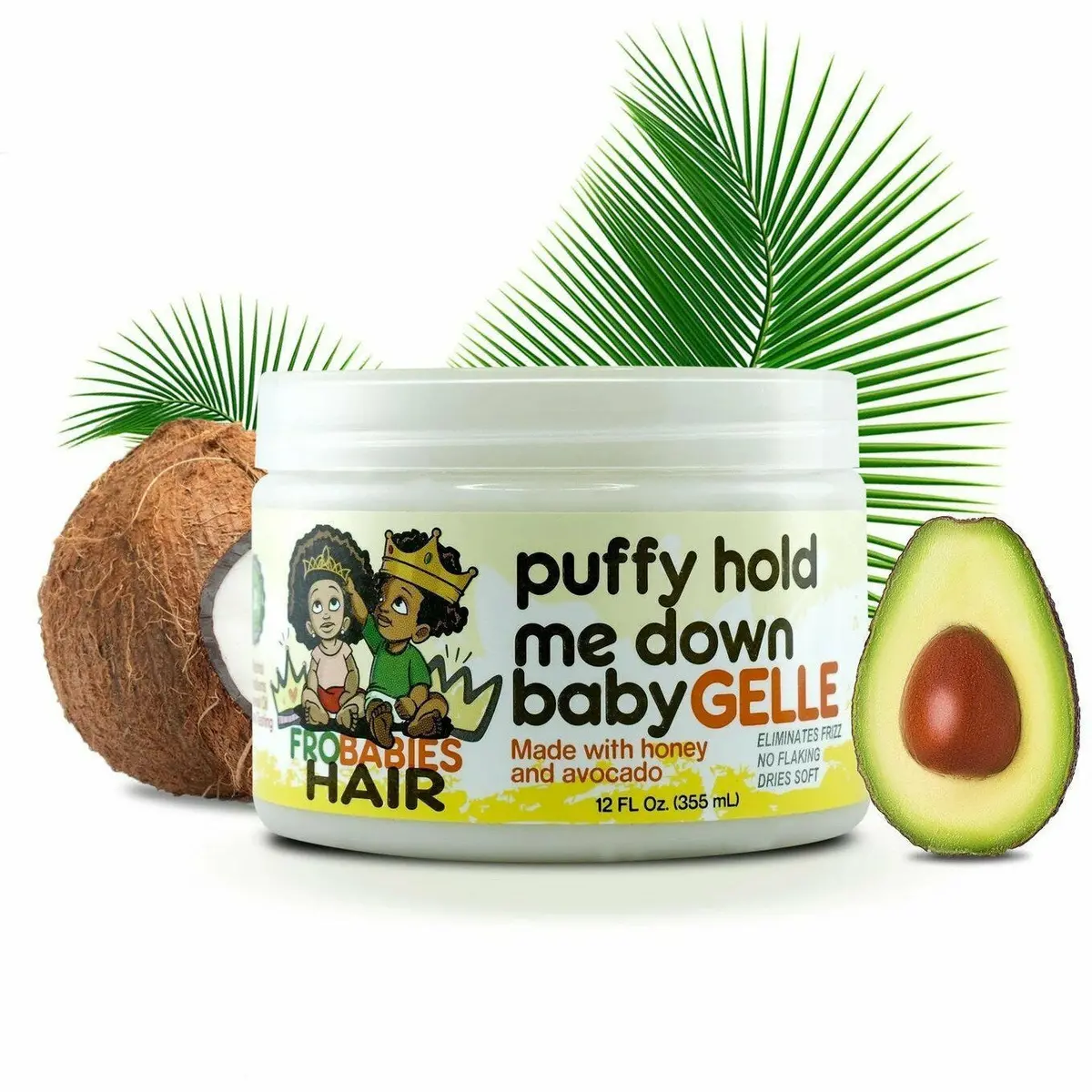 Frobabies Hair: Puffy Hold Me Down Baby Gelle 12 Oz 1
