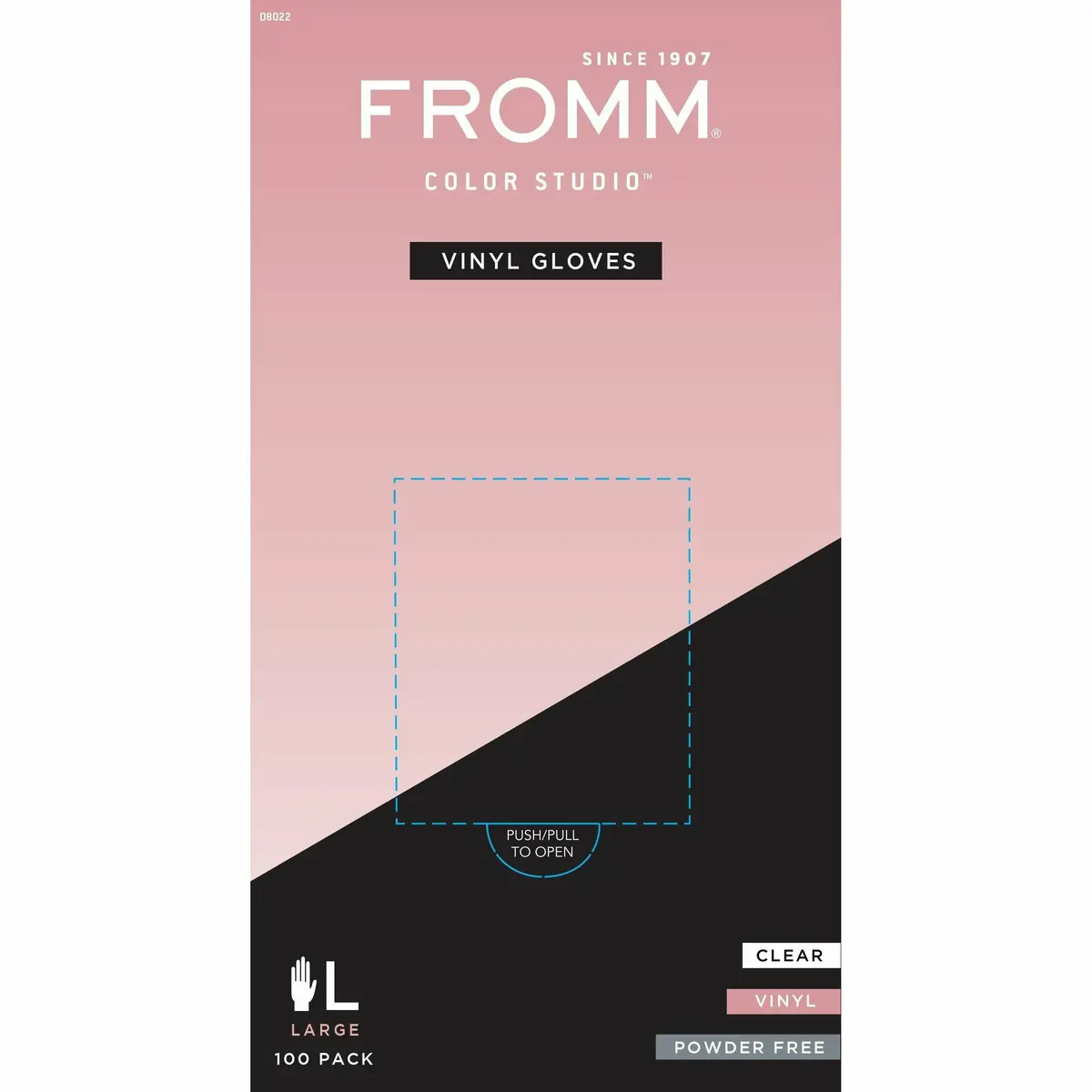 Fromm: Vinyl Clear Powder-Free Gloves 3