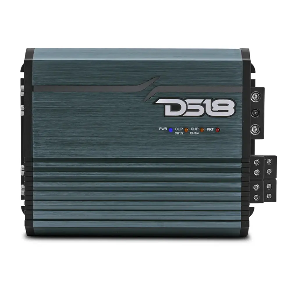 Ds18 Frp Compact 4 Channel Class D Amplifier Titanium 1200W Rms Frp-1.2K4/Ti 1