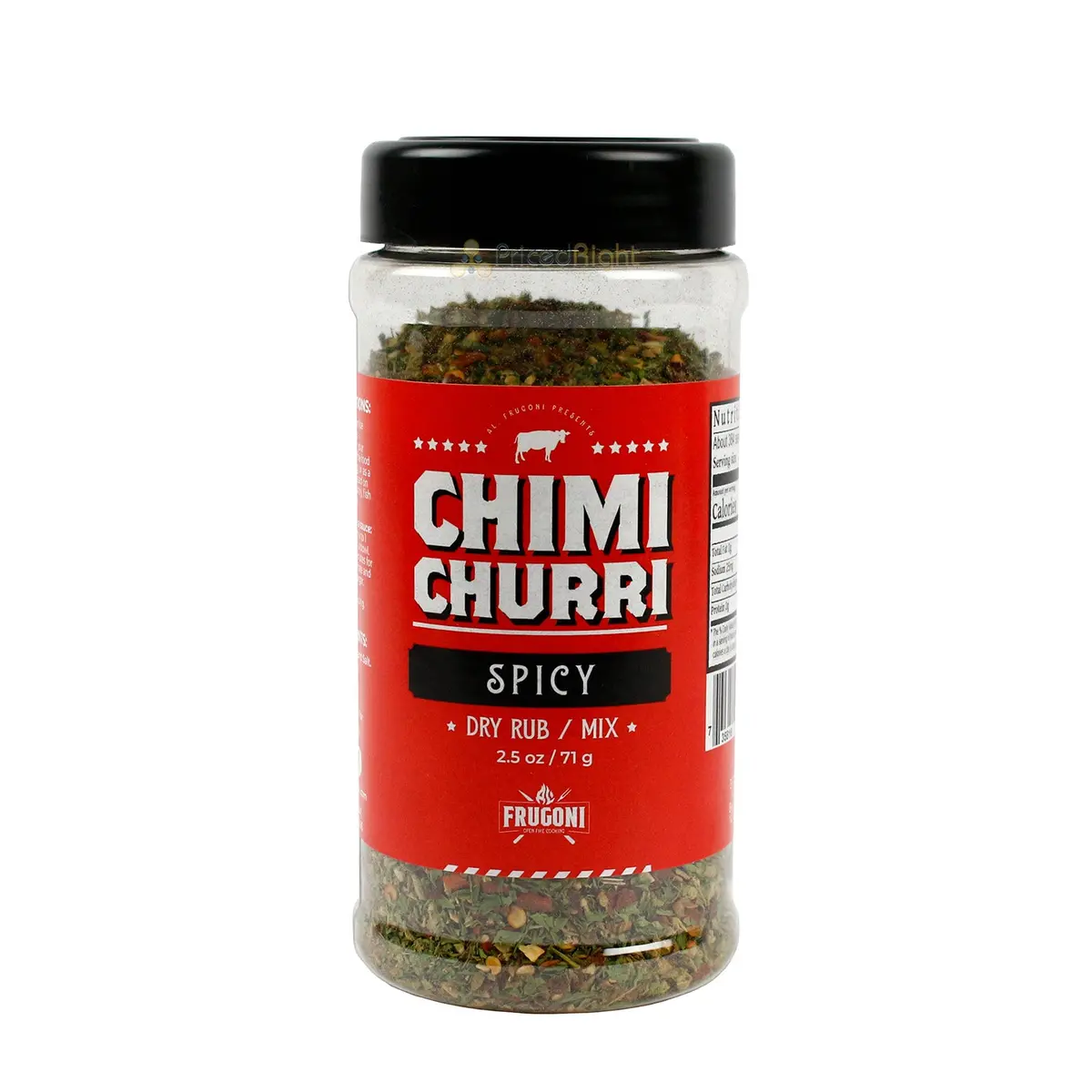 Frugoni Chimichurri Spicy Seasoning & Rub For Pork Poultry Fish Beef 2.5Oz 1