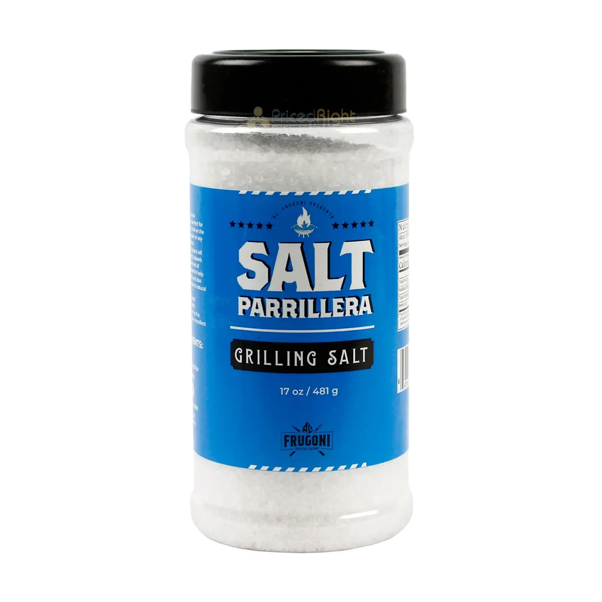 Frugoni Grilling Salt Coarse Grill Grain Sea Salt Enhance Natural Flavors 17 Oz 1