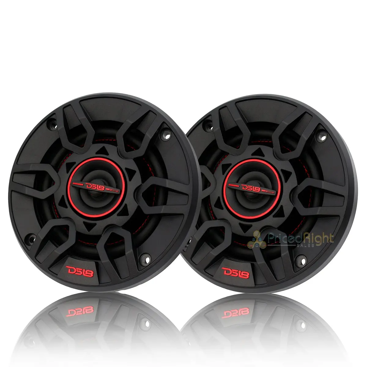 Ds18 Gen-X 4" 2 Way Coaxial Speaker Pair With Grills 40 Watts Rms 4 Ohms G4xi 1