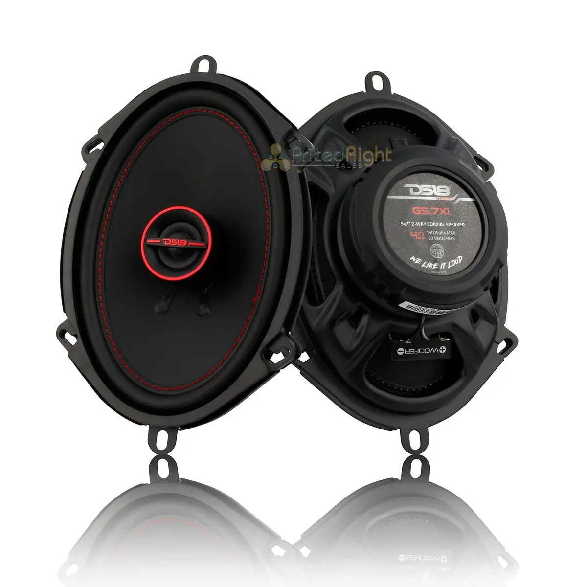 Ds18 Gen-X 5 X 7 Inch 2 Way Coaxial Speaker Pair 150W Max 50W Rms 4 Ohm G5.7Xi 1