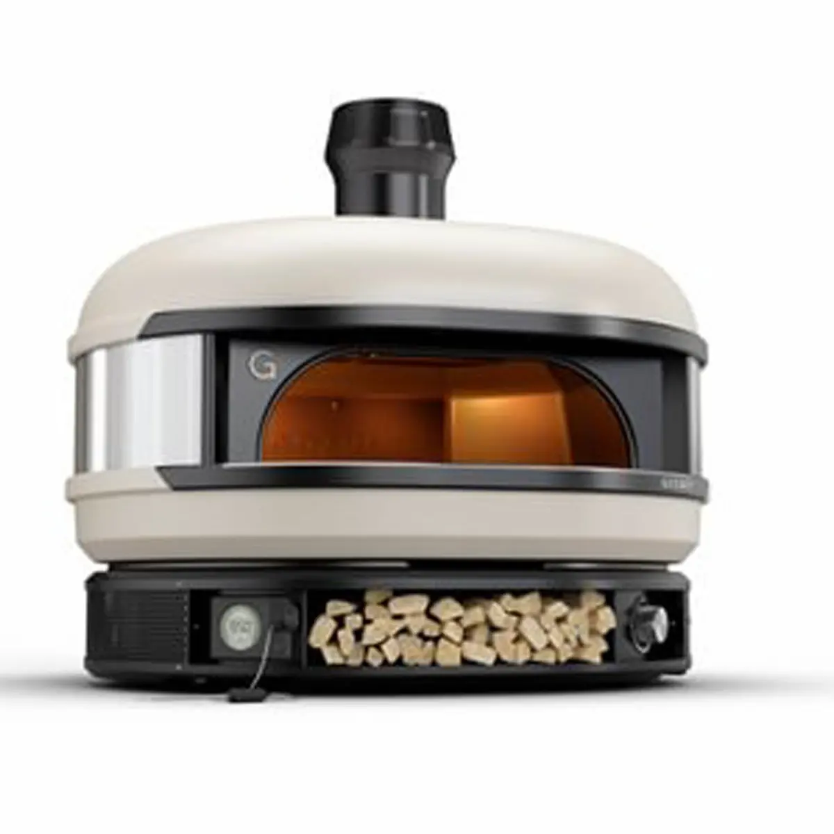 Gozney Dome Dual Fuel Pizza Oven Lpg Bone-Colored Domed Countertop Pizza Oven 1