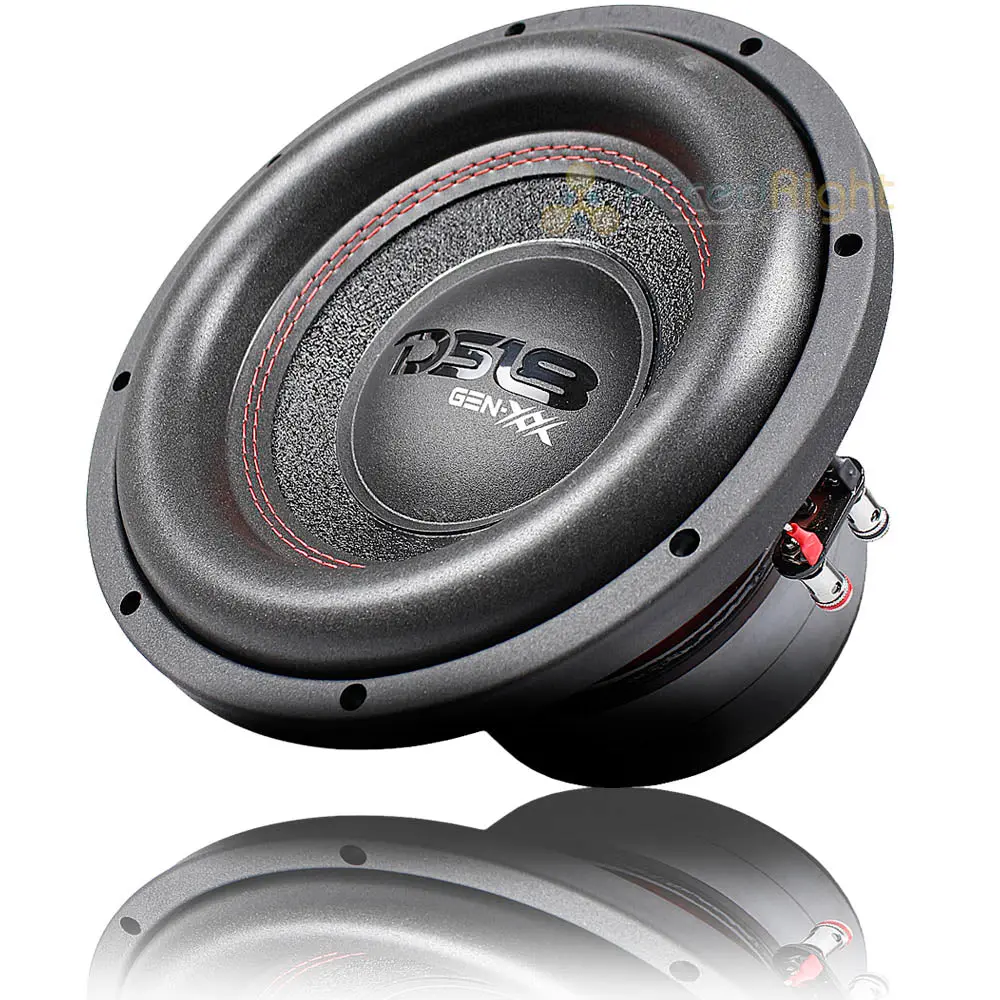 Ds18 10" Subwoofer Dual 4 Ohm 1000 Watts Max High Excursion Sub Gen-Xx10.4Dhe 1