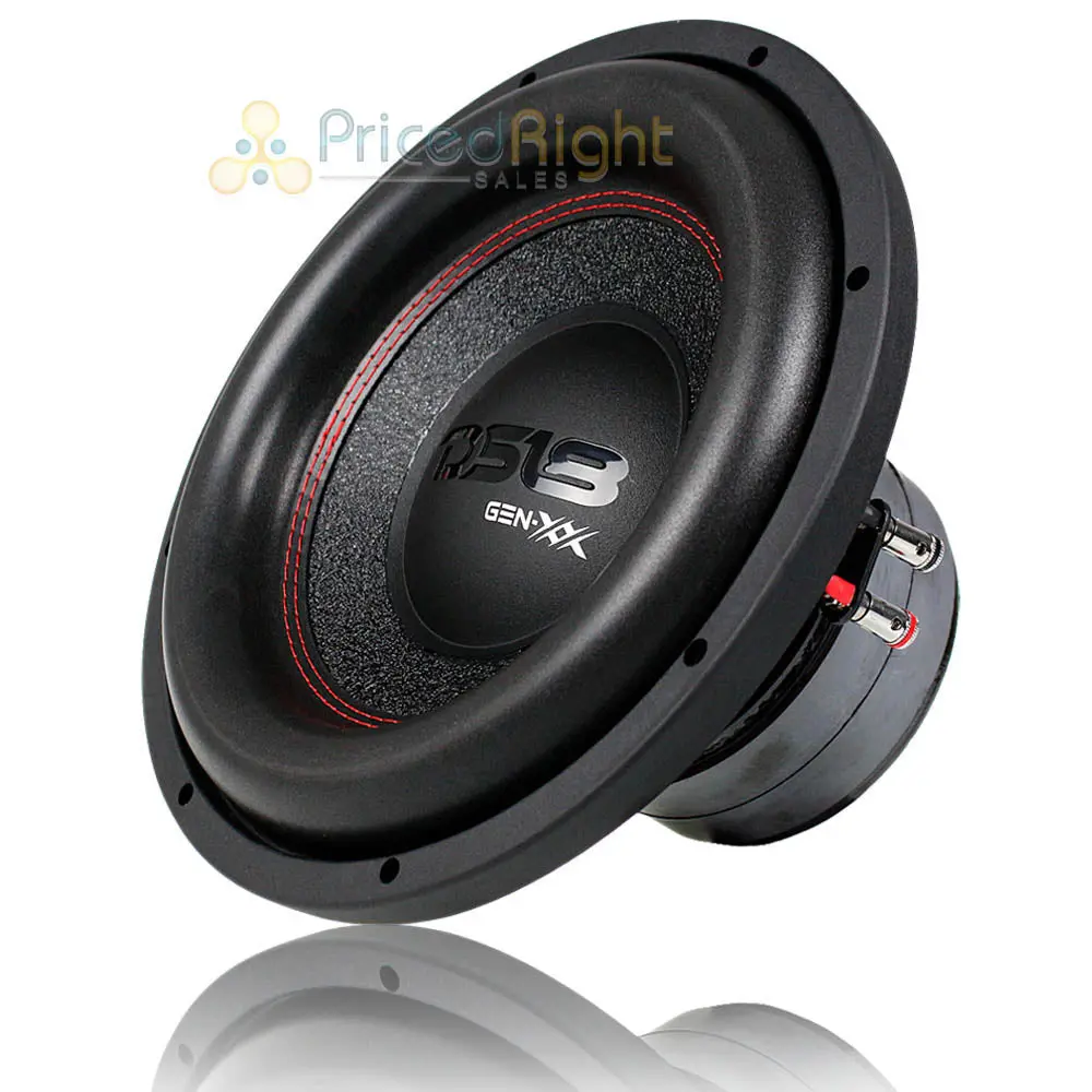 Ds18 12" Subwoofer Dual 4 Ohm 1450 Watts High Excursion Car Sub Gen-Xx12.4Dhe 1