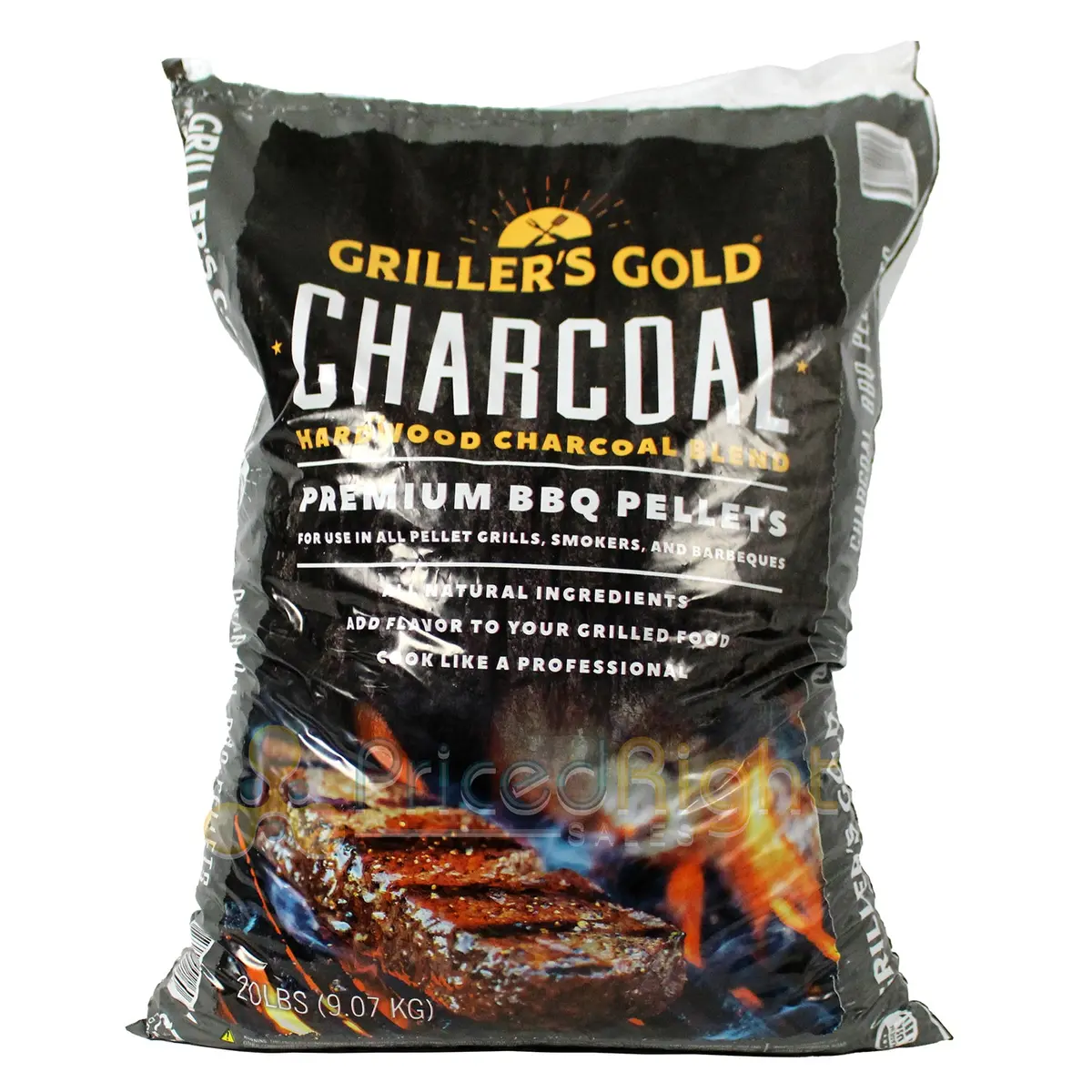 Griller's Gold Hardwood Charcoal Premium Blend All Natural Pellets 20Lb Bag 1