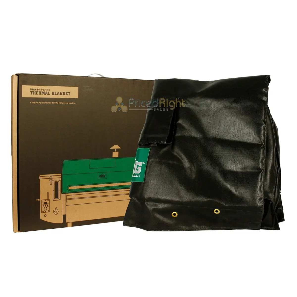 Green Mountain Grills Thermal Blanket For Peak Prime & Jb Choice Models Black 1