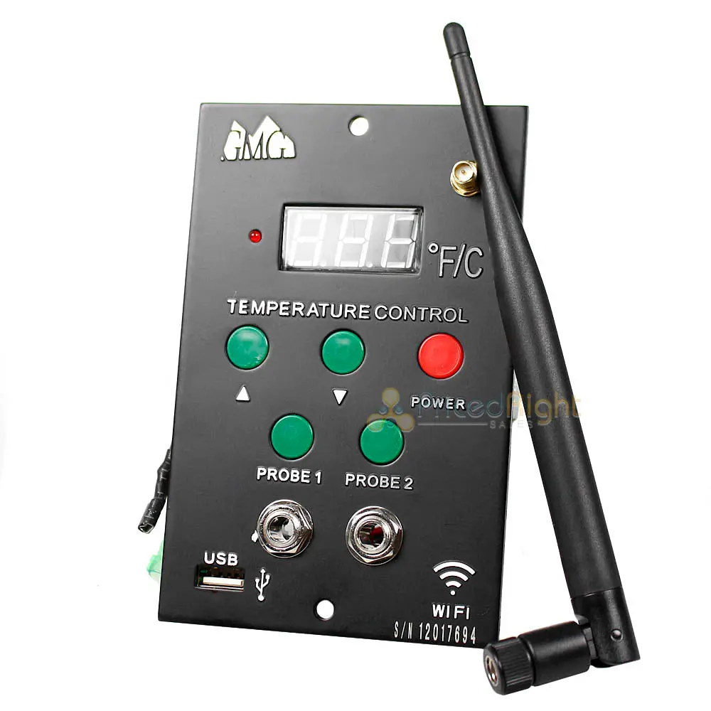 Green Mountain Grills Wifi Control Board For Jim Bowie Prime Model Gmgp-1206 1
