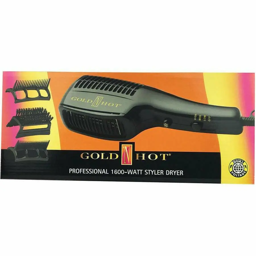 Gold 'N Hot: 1600 W Styler Dryer 1