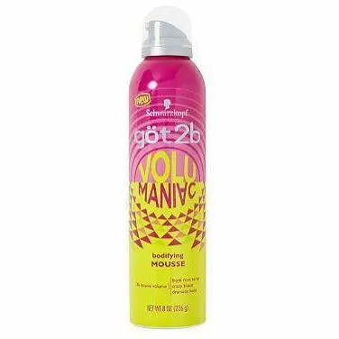Göt2b: "Volumaniac" Bodifying Mousse 8Oz 1