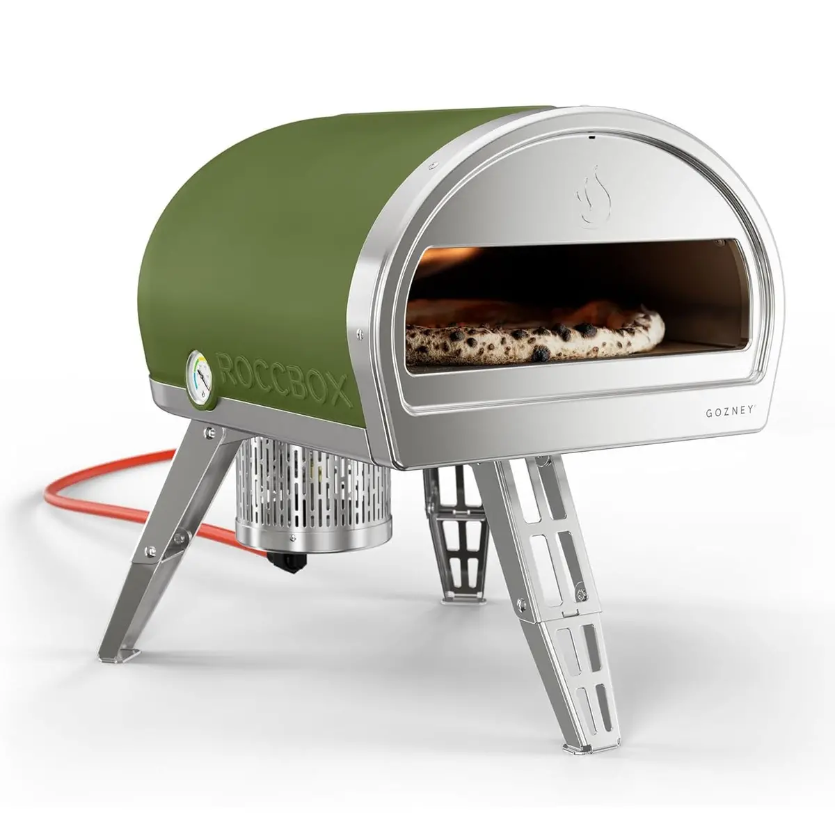 Gozney Roccbox Portable Outdoor Pizza Oven Propane Gas Restaurant Grade Olive 1