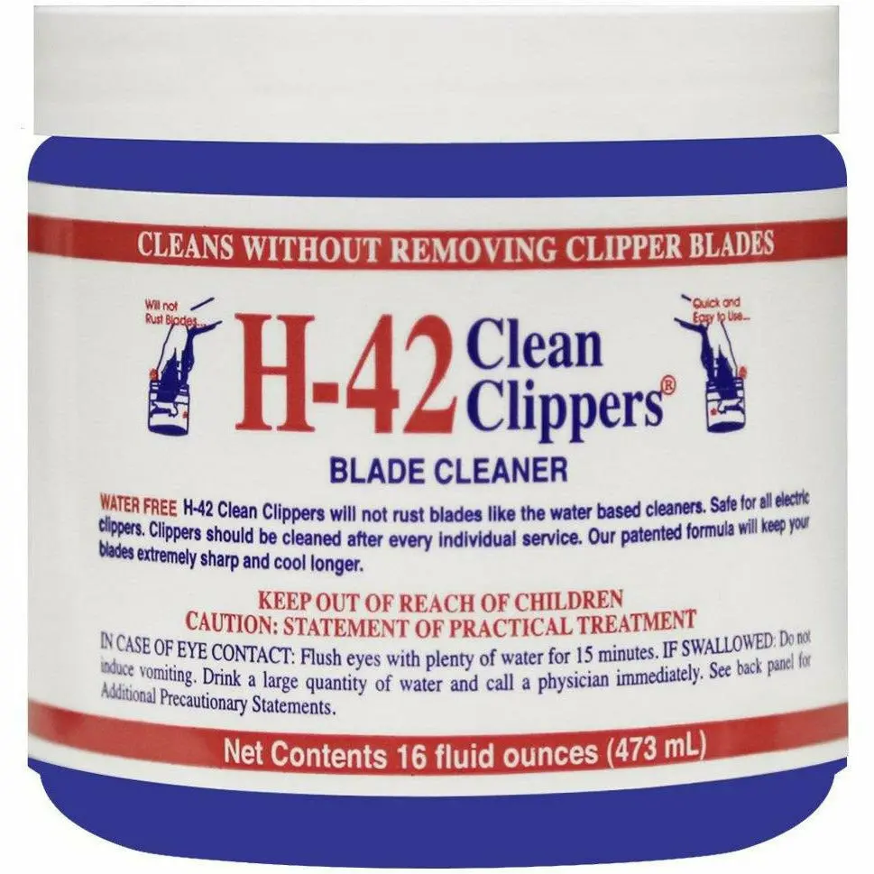 H-42: Clean Clippers Blade Cleaner 1