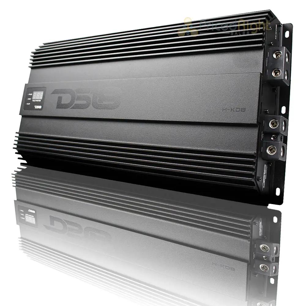 Ds18 Hooligan 1 Channel Monoblock 8000W Amplifier Voltmeter Clip Indicator H-Ko8 1