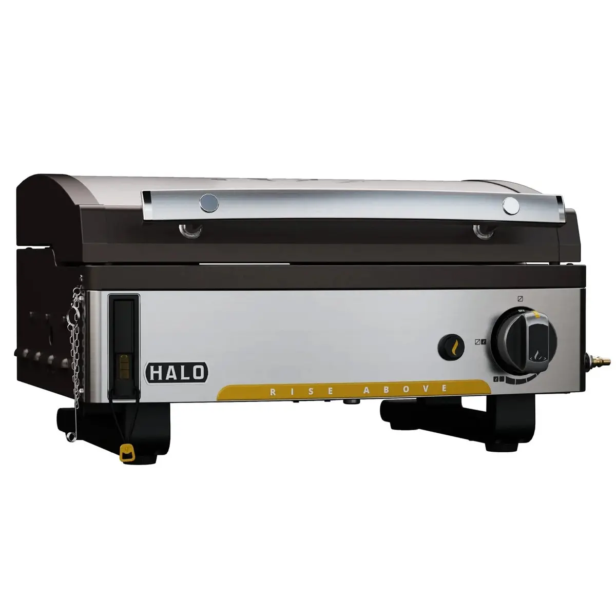 Halo Elite 1B Dual Zone Single Burner Outdoor Countertop Propane Powered Griddle 1